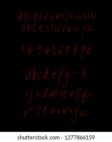 Vector fonts / Handwritten calligraphy