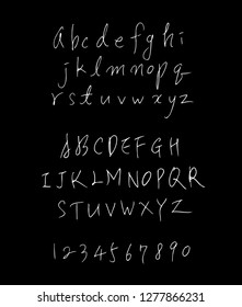 Vector fonts / Handwritten calligraphy