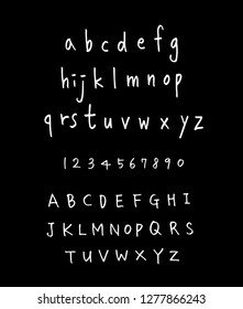 Vector fonts / Handwritten calligraphy