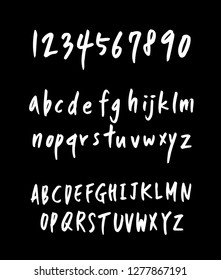 Vector fonts / Handwritten calligraphy