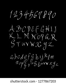 Vector fonts / Handwritten calligraphy