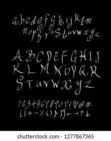 Vector fonts / Handwritten calligraphy
