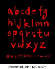 Vector fonts / Handwritten calligraphy