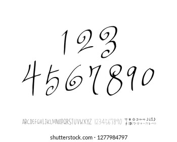 Vector fonts / Handwritten calligraphy