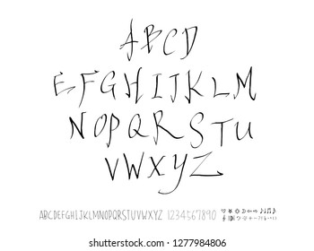 Vector fonts / Handwritten calligraphy