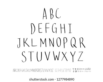 Vector fonts / Handwritten calligraphy