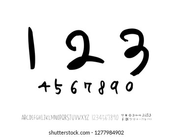 Vector fonts / Handwritten calligraphy