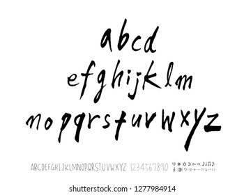 Vector fonts / Handwritten calligraphy