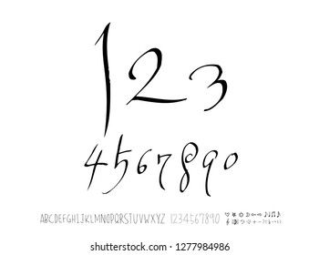 Vector fonts / Handwritten calligraphy