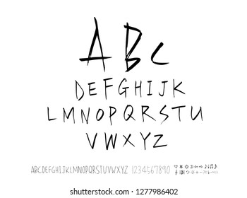 Vector fonts / Handwritten calligraphy