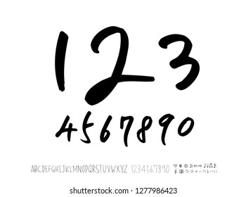 Vector fonts / Handwritten calligraphy