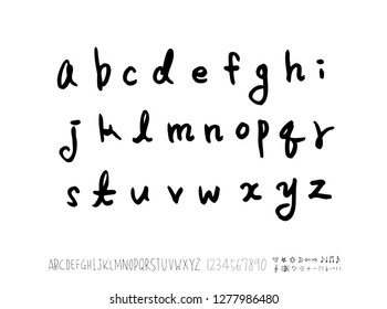 Vector fonts / Handwritten calligraphy