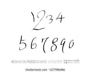 Vector fonts / Handwritten calligraphy