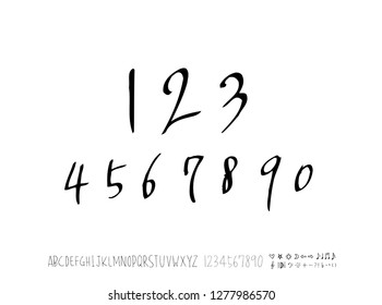 Vector fonts / Handwritten calligraphy