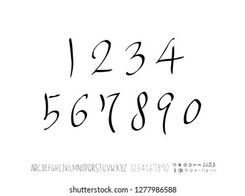 Vector fonts / Handwritten calligraphy