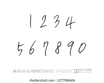 Vector fonts / Handwritten calligraphy