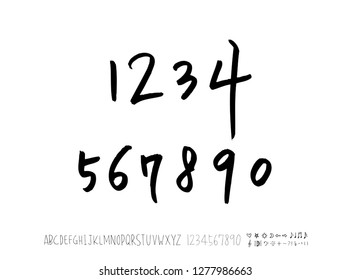 Vector fonts / Handwritten calligraphy