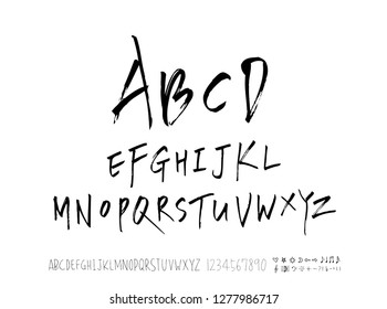 Vector fonts / Handwritten calligraphy