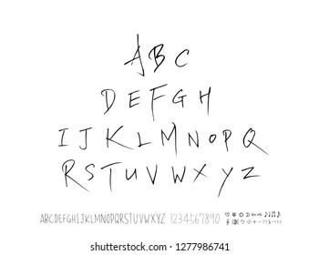 Vector fonts / Handwritten calligraphy