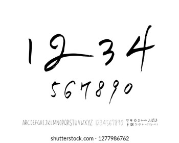 Vector fonts / Handwritten calligraphy