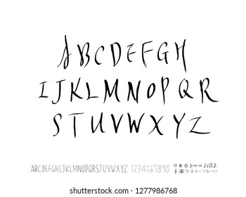 Vector fonts / Handwritten calligraphy