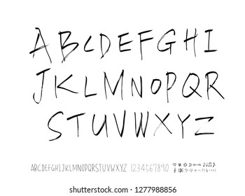 Vector fonts / Handwritten calligraphy