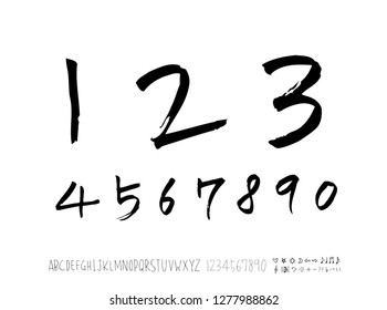 Vector fonts / Handwritten calligraphy