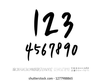Vector fonts / Handwritten calligraphy