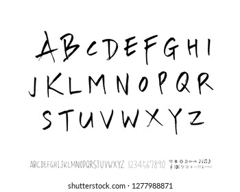 Vector fonts / Handwritten calligraphy