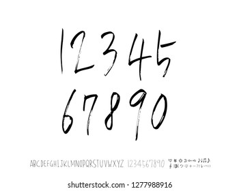 Vector fonts / Handwritten calligraphy