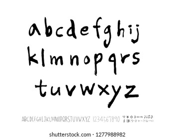 Vector fonts / Handwritten calligraphy