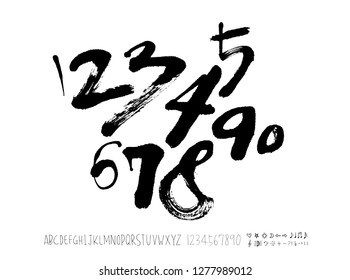 Vector fonts / Handwritten calligraphy