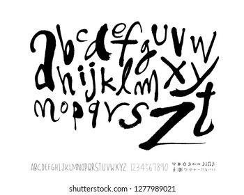 Vector fonts / Handwritten calligraphy