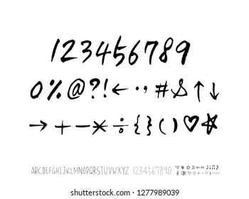 Vector fonts / Handwritten calligraphy