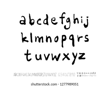 Vector fonts / Handwritten calligraphy