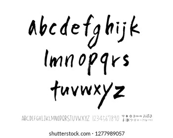 Vector fonts / Handwritten calligraphy