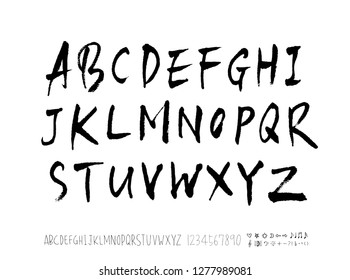 Vector fonts / Handwritten calligraphy