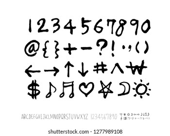 Vector fonts / Handwritten calligraphy