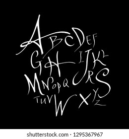 Vector fonts / Handwritten calligraphy