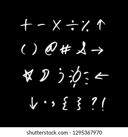 Vector fonts / Handwritten calligraphy
