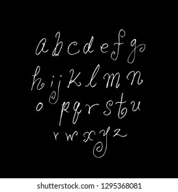 Vector fonts / Handwritten calligraphy