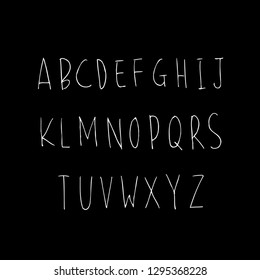 Vector fonts / Handwritten calligraphy