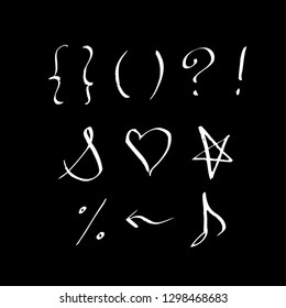 Vector fonts / Handwritten calligraphy