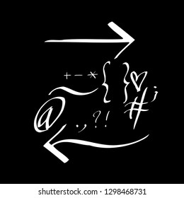 Vector fonts / Handwritten calligraphy