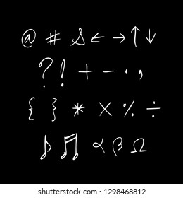Vector fonts / Handwritten calligraphy