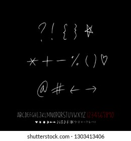 Vector fonts / Handwritten calligraphy