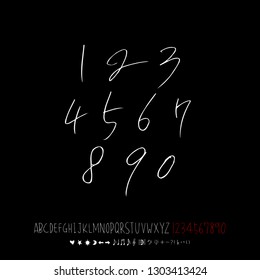 Vector fonts / Handwritten calligraphy