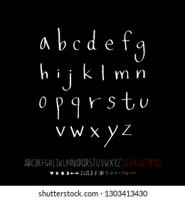 Vector fonts / Handwritten calligraphy