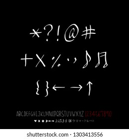Vector fonts / Handwritten calligraphy