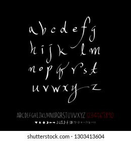 Vector fonts / Handwritten calligraphy